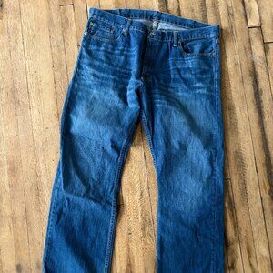 Levis 514 Mens Jeans 40x32 Straight Leg Blue Denim